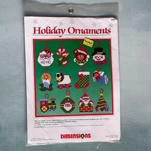 Dimensions Holiday Ornaments Cross Stitch Kit